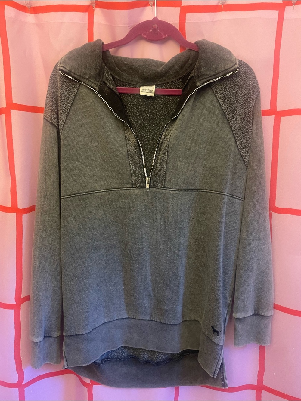 PINK Quarter Zip Sweatshirt